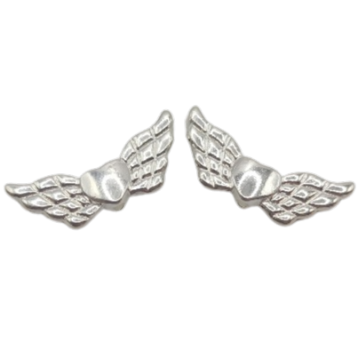 Andělská křídla 22x9 mm, postříbřeno