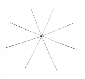 Drátěný základ vánoční hvězdy 10,5 cm - 8 cípů