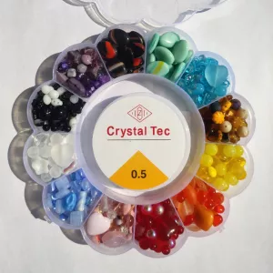 Korálkový mix barevný - kreativní sada na tvoření (12-15 náramků)