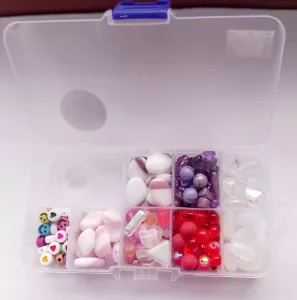 Korálkový mix - kreativní sada na tvoření (6-7 náramků)