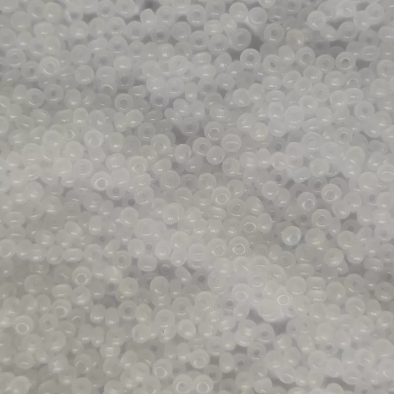 Korálky rokajl 10/0 alabastr, 50 g
