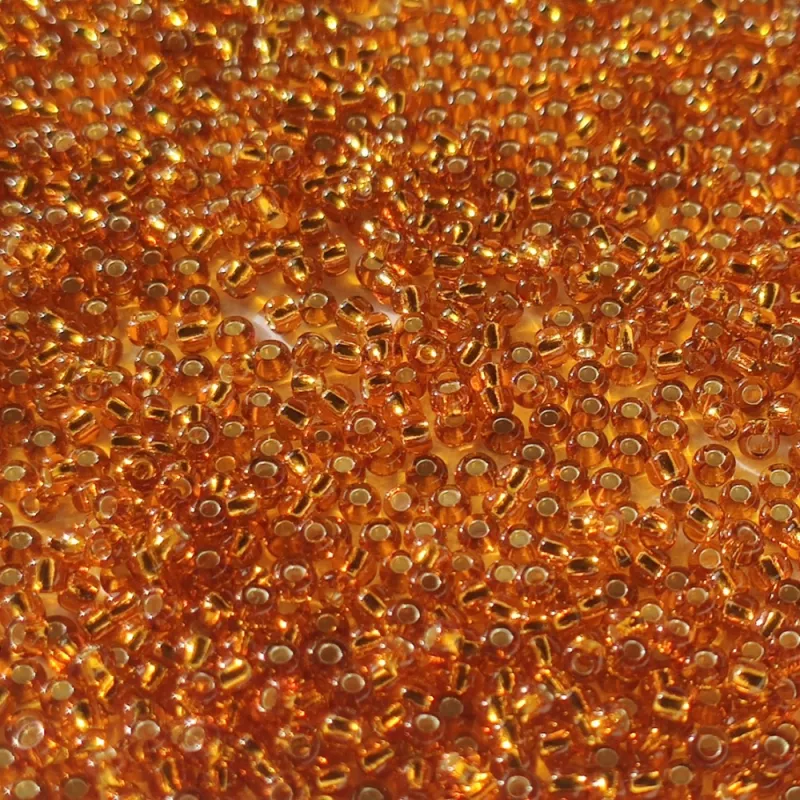 Korálky rokajl 10/0 zlatá 17070, 50 g