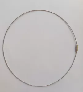 Kruh na krk platina 145 mm