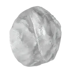 Nepravidelný ovál 31,5x30x9,8 mm krystal 1ks 