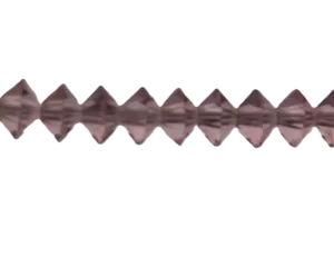 Preciosa MC perle Rondelle (sluníčka) 5x3 mm ametyst 30 ks