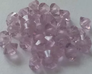 Preciosa MC perle Rondelle (sluníčka) 5x3 mm ametyst  30 ks