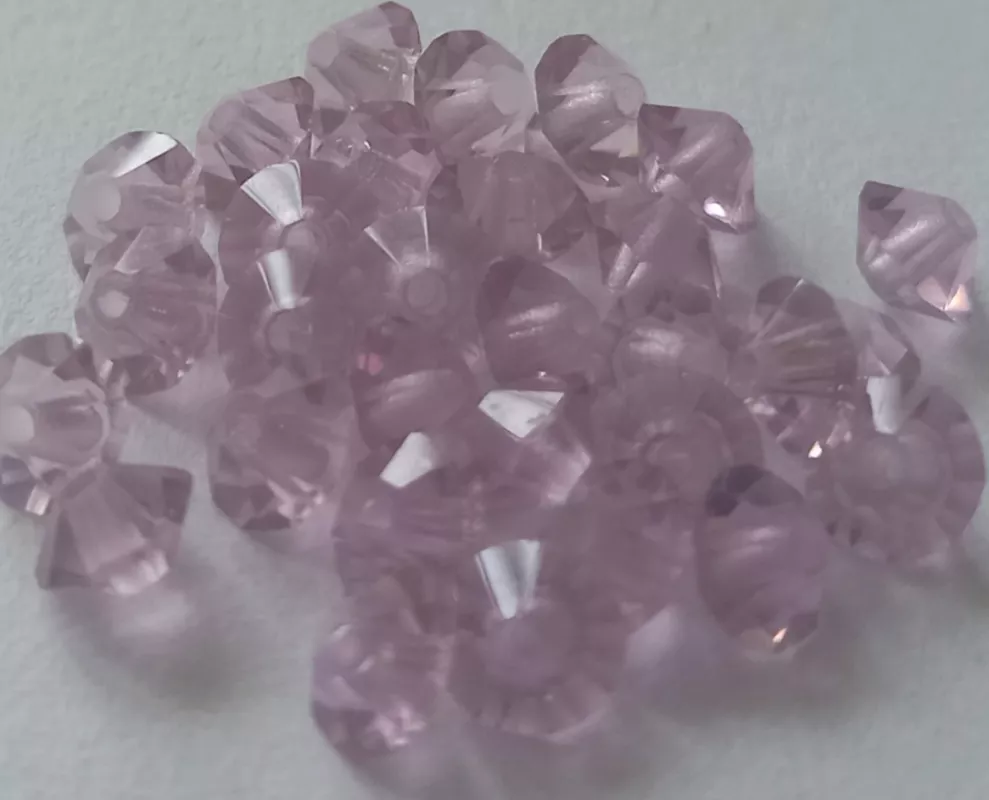 Preciosa MC perle Rondelle (sluníčka) 5x3 mm ametyst 30 ks