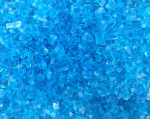 Skleněná drť - aqua/krystal 1 kg