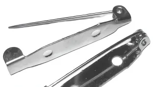 Železný brožový můstek - 30 x 6 x 6 mm
