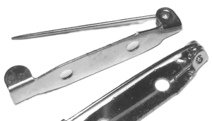 Železný brožový můstek - 30 x 6 x 6 mm