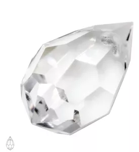 Preciosa MC přívěsek kapka 681 6x10mm Crystal 2ks