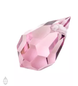 Preciosa MC přívěsek kapka 681 8x15 mm Pink Sapphire