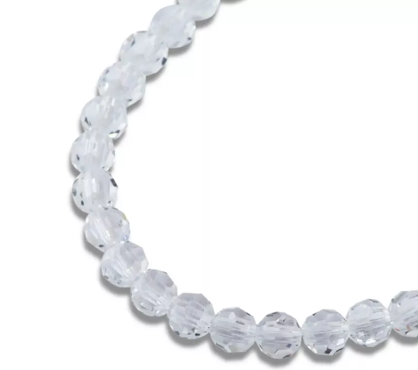 Preciosa MC perle kulatá 10 mm krystal 18 ks