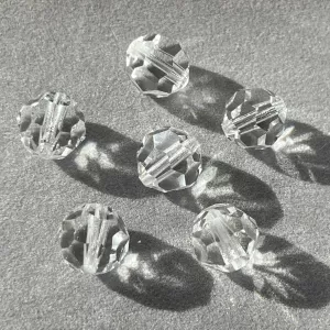 Preciosa MC perle kulatá 12 mm Crystal 6 ks