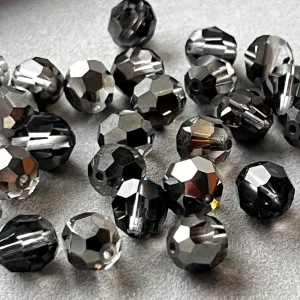 Preciosa MC perle kulatá 8 mm Crystal Labrador 28  ks