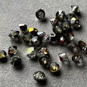 Preciosa MC perle Rondelle (sluníčka) 5x3 mm krystal/AB 30 ks