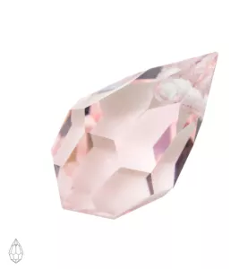 Preciosa MC přívěsek kapka 681 6x10 mm Light Rose 2 ks
