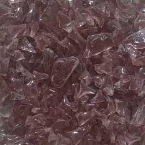 Skleněná drť - světlý transparentní ametyst 1 kg