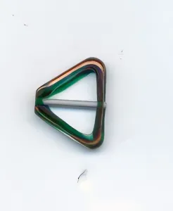 Originální ručně vinutý korálek 25x20mm 1 ks