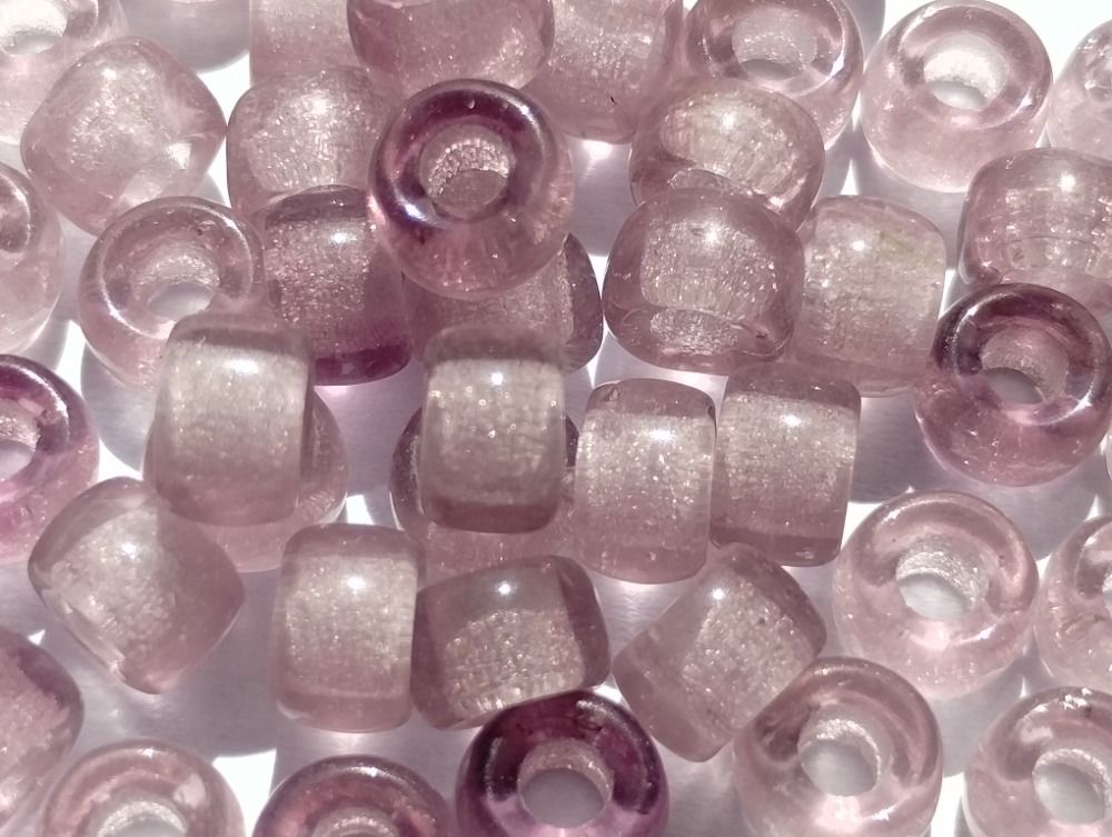 Bavorák 6mm ametyst lesk 50ks