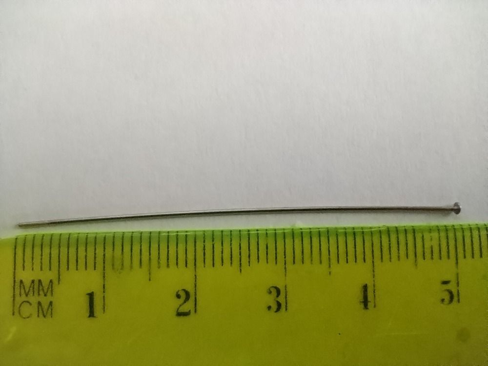 Nýt bižuterní, cca 50 x 0,6 mm, nerez Více výrobců - doplňkový sortiment