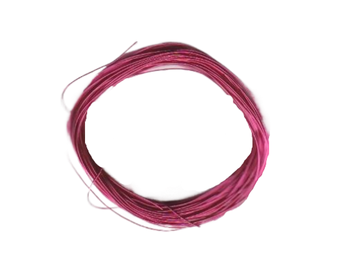 Dekorativní drát barva ftmavě růžová síla 0,3mm délka 5m. Více výrobců - doplňkový sortiment