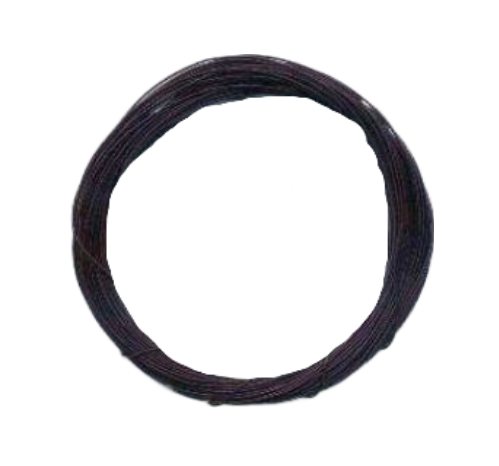 Dekorativní drát černá síla 0,4mm délka 5m.