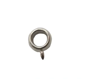 Ozdobný kroužek s očkem pokov platina 8x5mm