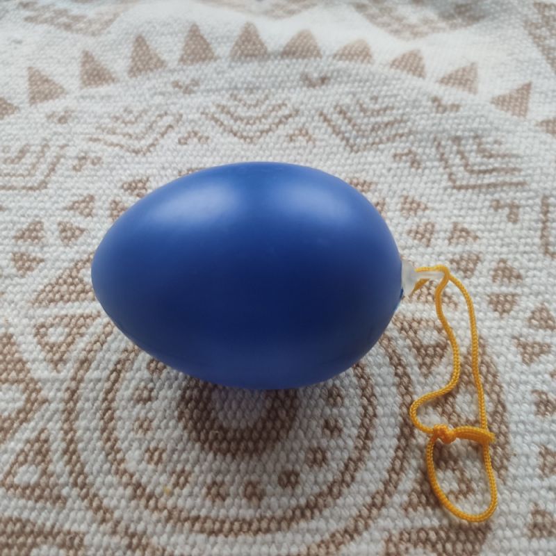 Plastové vajíčko 6 cm - modré