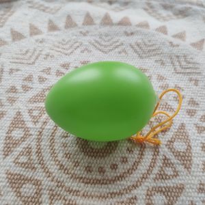 Plastové vajíčko 6 cm - zelené